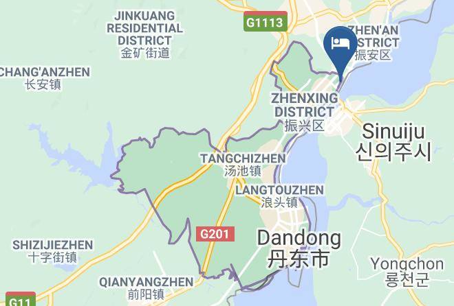Dandong - Dandong Ginkgo Garden Hotel Hotel Maps