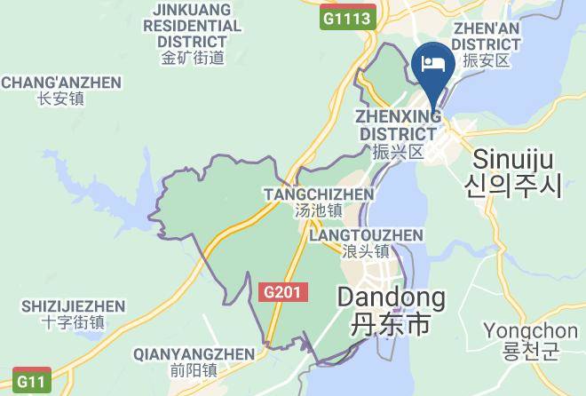 Dandong - Dandong Riverside International Hotel Maps