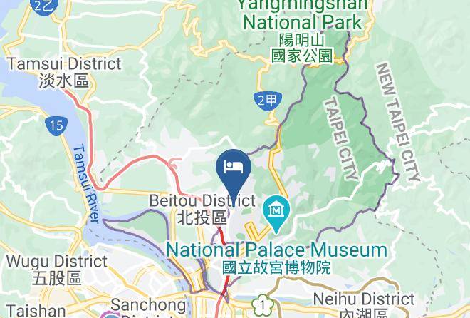 T Aipei Shih Lin District - Dandy Hotel Maps
