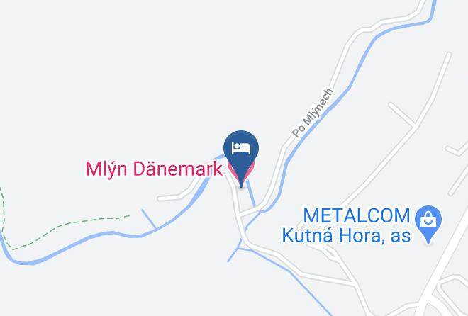 Kutna Hora - Mlyn Danemark Maps