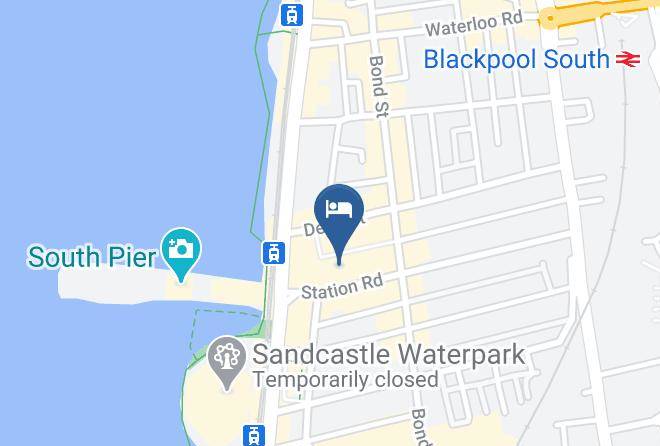 Blackpool - Danescourt Hotel Maps