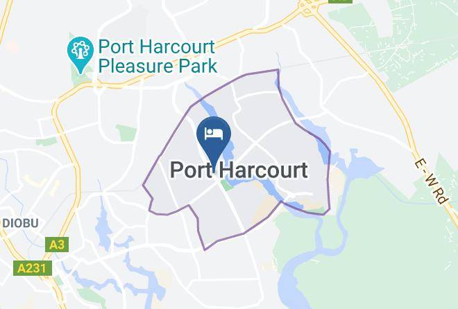 Port Harcourt - Daneto Hotel And Conference Limited Maps
