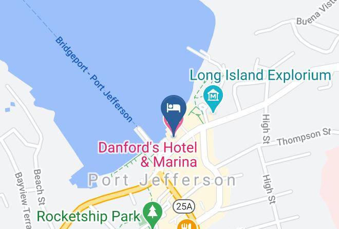 Danford's Hotel & Marina Map
