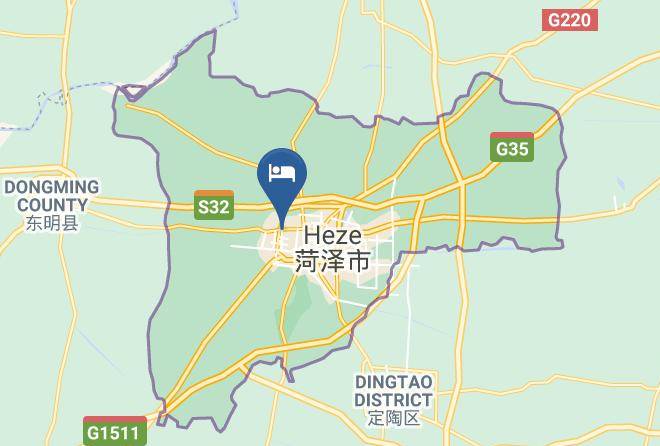 Heze - Dangxiao Hotel Heze Qingyi Hotel Maps