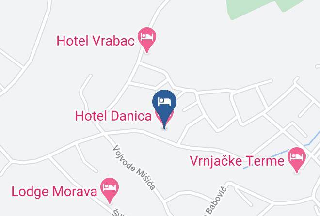 Raski - Hotel Danica Maps
