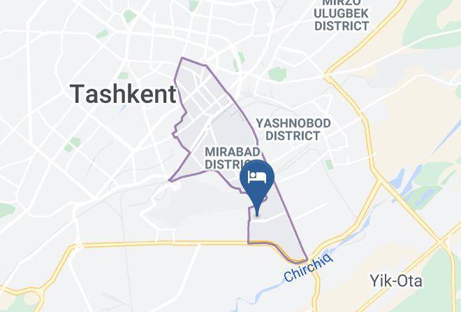 Tashkent - Daniel Hill Maps