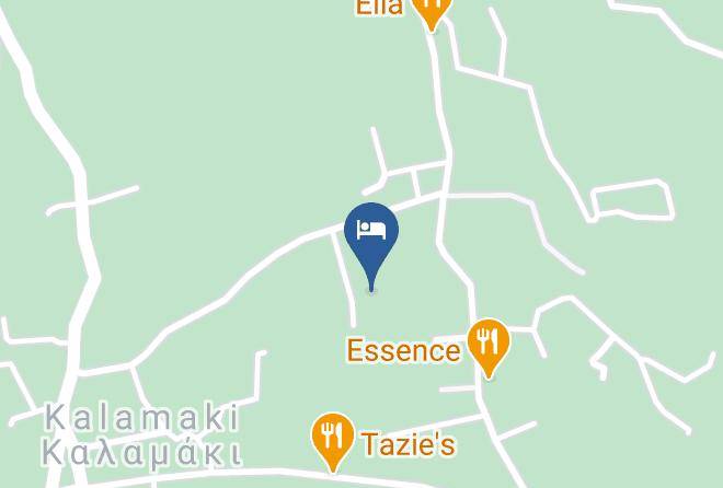 Zakinthos - Daniel Hotel Maps