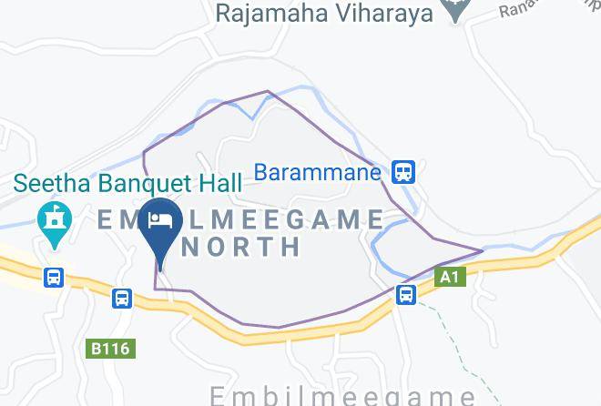 Kandy - Danielsen Tourist Rest Maps