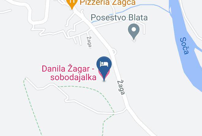 Bovec - Danila Zagar Sobodajalka Maps