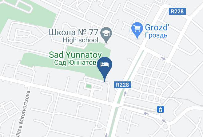 Saratov - Danilovskaya Hotel Maps