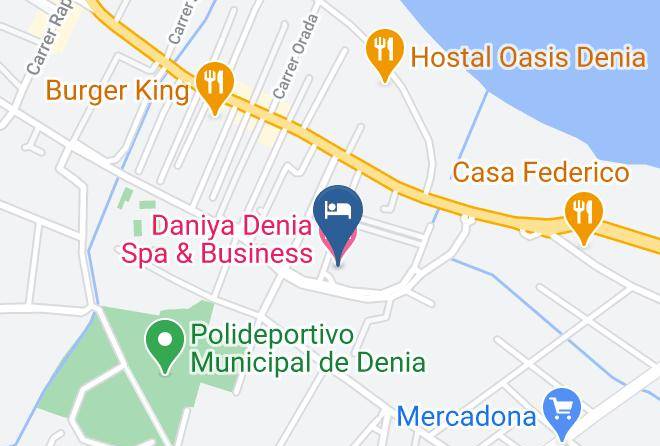 Alicante - Daniya Denia Spa & Business Maps