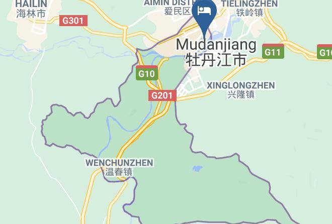 Mudanjiang - Danjiang Holiday Hotel Maps