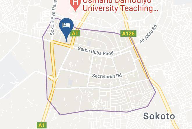 Sokoto - Dankani Guest Palace Hotel Maps