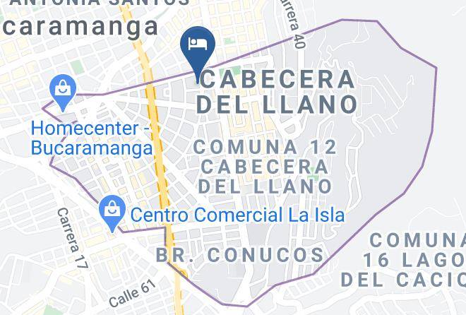 Bucaramanga - Hotel Dann Carlton Maps