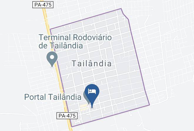 Tailandia - Danny's Hotel Maps