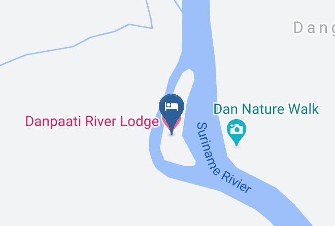 Boven Suriname - Danpaati River Lodge Maps