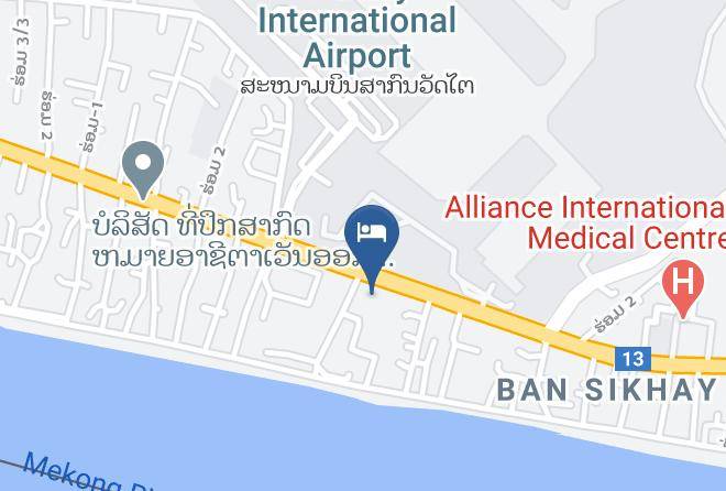 Dansavanh Namngum Hotel Map