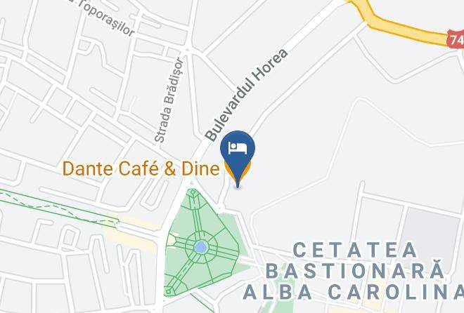 Alba Iulia - Dante Cafe & Dine Maps