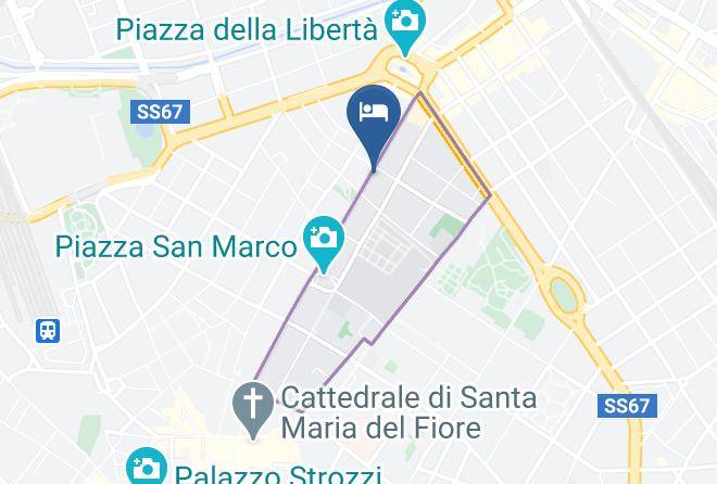 Florence - Dante E Beatrice Srl Maps