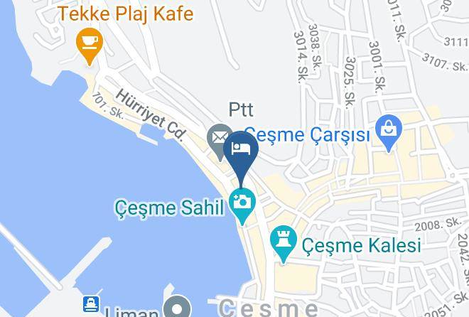 Cesme - Dantela Butik Otel Maps
