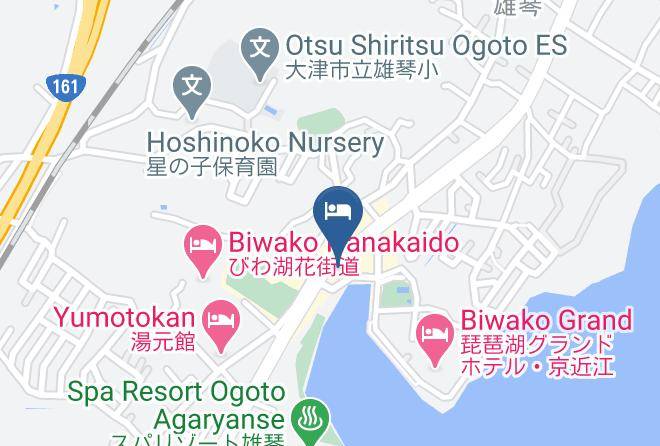 Otsu City - Dantoukan Kikunoya Maps