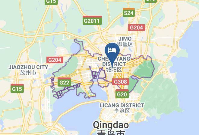 Qingdao - Danube International Hotel Maps