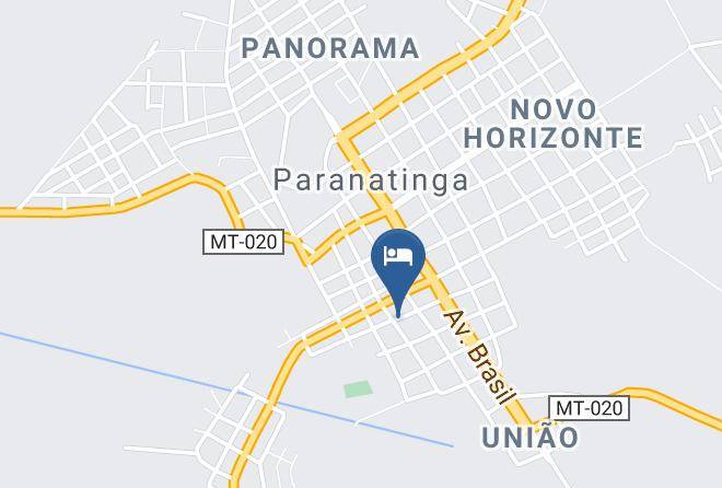 Paranatinga - Danubio Palace Hotel Maps