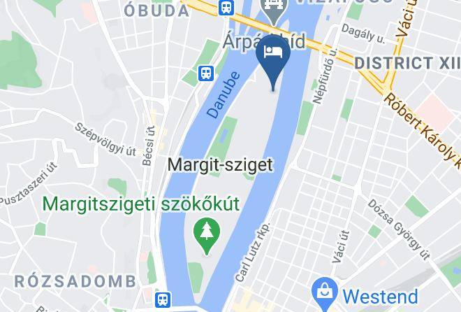 Budapest Margitsziget - Ensana Grand Margitsziget Health Spa Hotel Maps