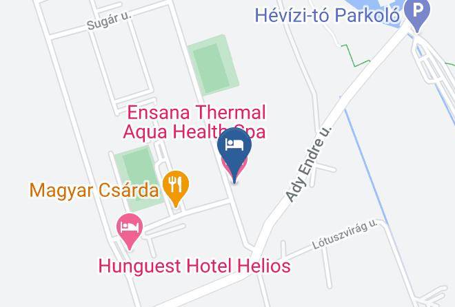 Heviz - Danubius Health Spa Resort Aqua Maps