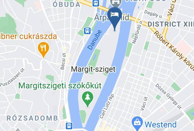 Budapest Margitsziget - Ensana Thermal Margitsziget Health Spa Hotel Maps