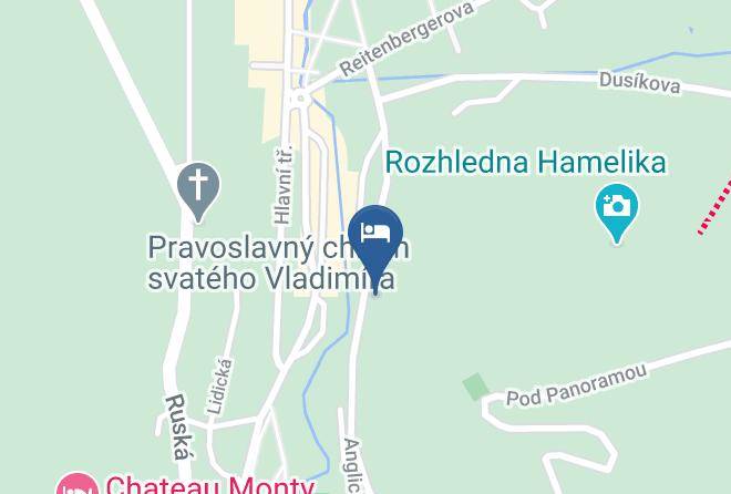 Spa Hotel Vltava Map