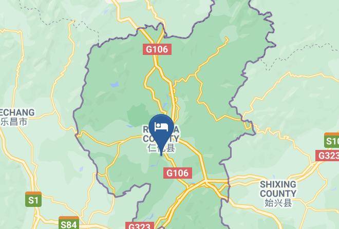 Danxia Mountain Haojing Hotel Map