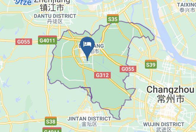 Zhenjiang - Danyang City Style Hotel Maps