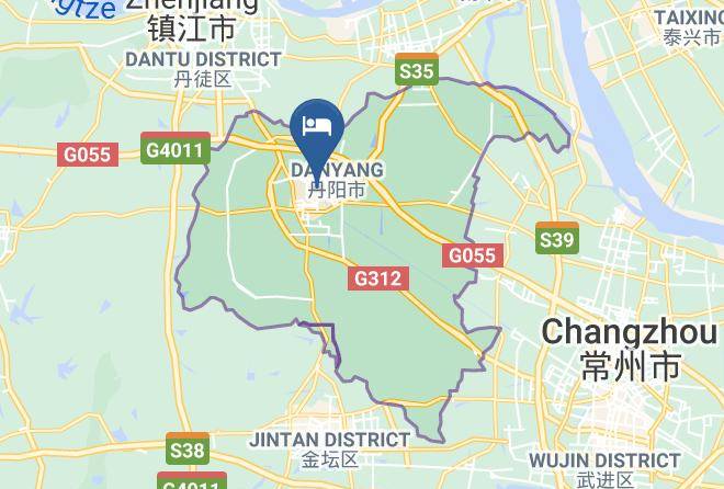 Zhenjiang - Danyang Drums Theme Hotel Maps