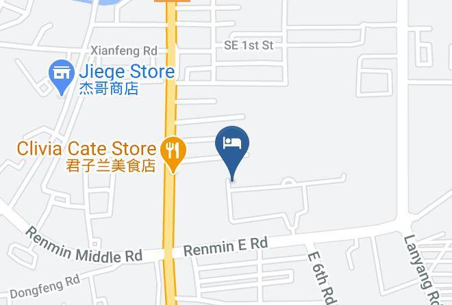 Danzhou - Danzhou Huijin Business Hotel Maps