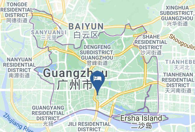 Guangzhou - Daola Boutique Hotel Maps