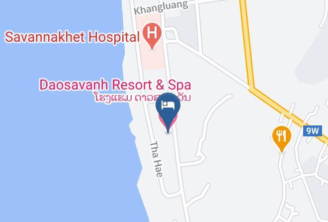 Kaysone Phomvihane - Daosavanh Resort & Spa Hotel Maps