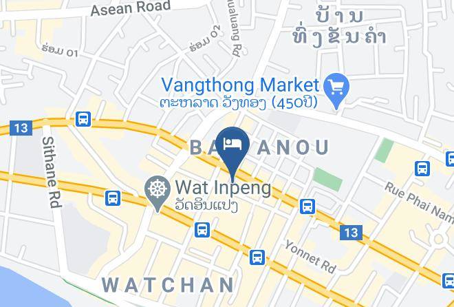 Vientiane - Daosavanh2 Hotel Maps