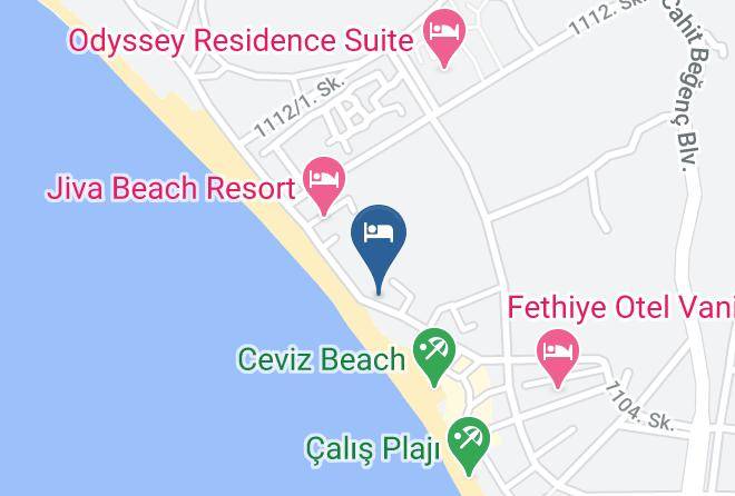 Mugla - Daphne Residence Maps