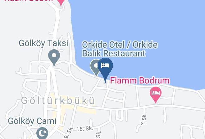 Turkbuku - Daphnis Hotel Maps