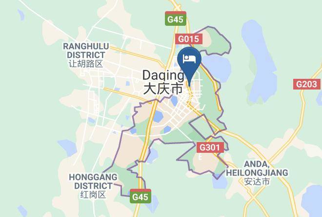 Daqing - Daqing Quancheng Love Theme Hotel Maps