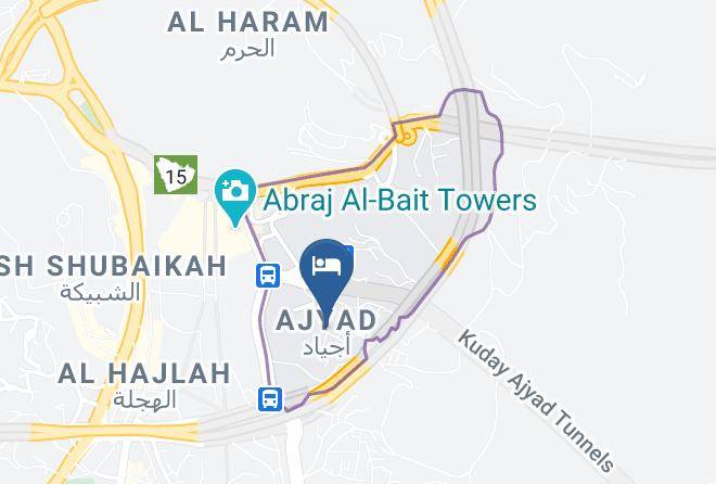 Dar Al Bayan Hotel Map