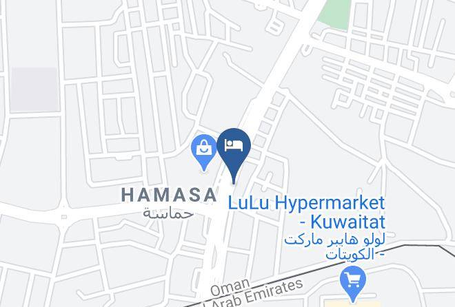 Al Buraymi - Dar Al Khaleej Hotel Maps