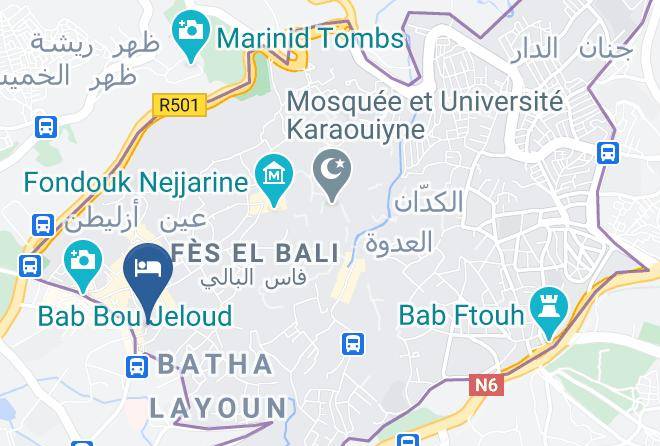 Fez - Dar Alami Salaj Maps