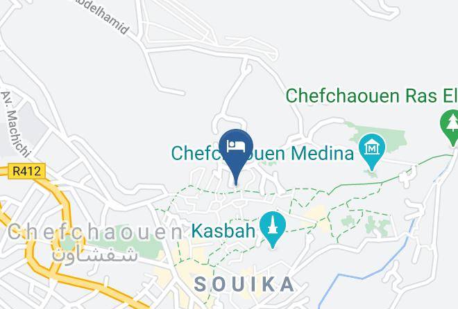 Chefchaouen - Dar Aldea Maps