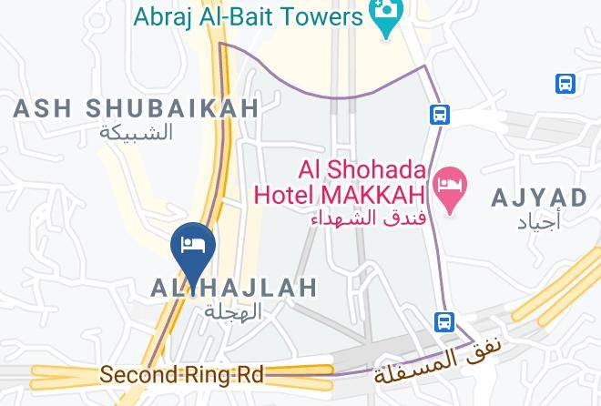 Mecca - Dar Aleiman Grand Hotel Maps