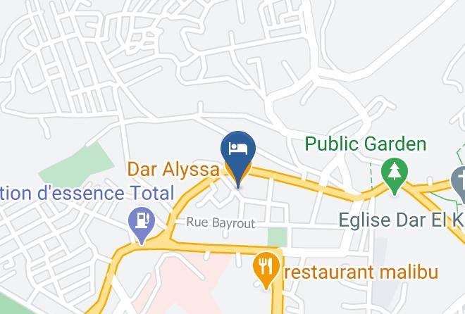 Tunisia - Dar Alyssa Maps