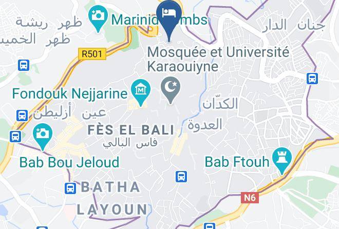 Fez - Dar Anebar Maps