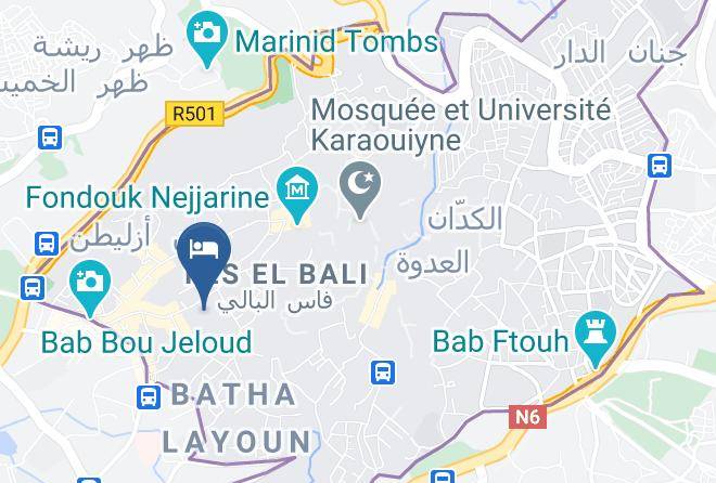 Fez - Dar Anne Maps