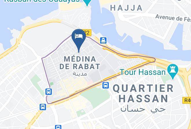 Rabat - Dar Ars Una Rabat Maroc Maps